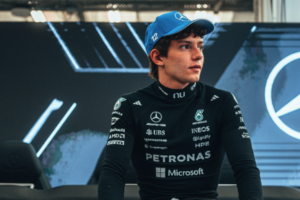 F1 : essais Barhe&iuml;n J3 : Mercedes frappe fort : Antonelli m&egrave;ne un doubl&eacute; autoritaire