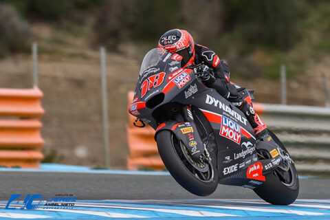 Moto2, Test Jerez J1 : Manuel Gonz&aacute;lez &eacute;crase tout d&egrave;s le premier jour, y compris le record !