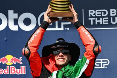 MotoGP, Austin J3, Marco Bezzecchi (Aprilia/1) explose les records : "Pour &ecirc;tre honn&ecirc;te, c'est un peu &eacute;trange"