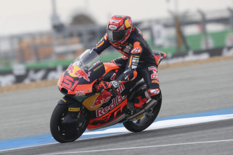 Moto3, Br&eacute;sil, FP1 : Brian Uriarte le plus rapide sur une piste d&eacute;tremp&eacute;e