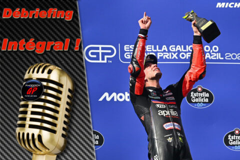 MotoGP Br&eacute;sil J3, D&eacute;briefing Marco Bezzecchi (Aprilia/1) : "Vendredi, j&rsquo;&eacute;tais dans une situation tr&egrave;s compliqu&eacute;e", etc. (Int&eacute;gralit&eacute;)