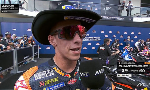 MotoGP, Austin, Grand Prix : Pedro Acosta (KTM/3) "&Agrave; chaud"