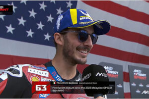 MotoGP, Austin, Sprint : Francesco Bagnaia (Ducati/2) "&Agrave; chaud"
