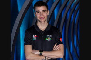 Noah Dettwiler a repris la piste &agrave; Cremona avec la Ducati V2 du Kuja Racing