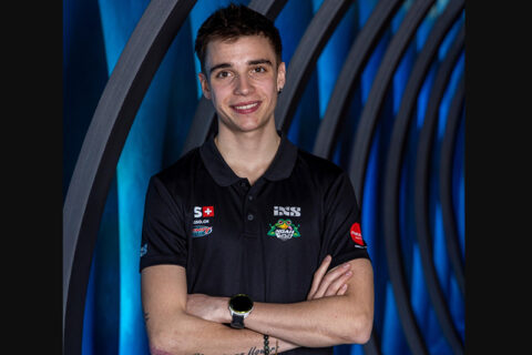 Noah Dettwiler a repris la piste &agrave; Cremona avec la Ducati V2 du Kuja Racing