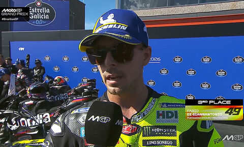 MotoGP, Br&eacute;sil, Sprint : Fabio Di Giannantonio (Ducati/3) "&Agrave; chaud"