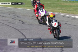 Daytona 200 2026 : Josh Herrin, ne jamais se dire que c'est perdu !