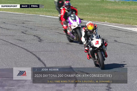 Daytona 200 2026 : Josh Herrin, ne jamais se dire que c'est perdu !