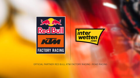 MotoGP 2026 : Red Bull KTM s&rsquo;associe &agrave; Interwetten.news d&egrave;s le Br&eacute;sil !