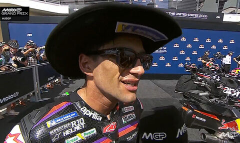 MotoGP, Austin, Grand Prix : Jorge Martin (Aprilia/2) "&Agrave; chaud"