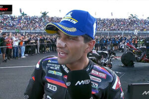 MotoGP, Brésil, Sprint : Jorge Martin (Aprilia/3) "À chaud"