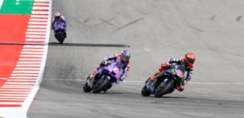 MotoGP : Fabio Quartararo ignore l'avertissement de Yamaha et continue de critiquer la M1 V4