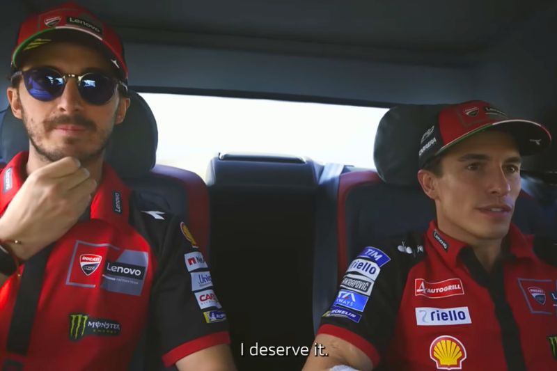 Francesco Bagnaia, Marc Marquez