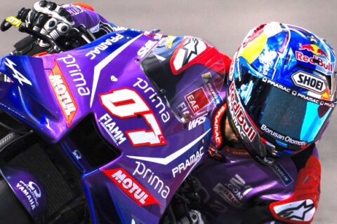 MotoGP, France, Course : Johann Zarco (Honda/1) ? à chaud ?