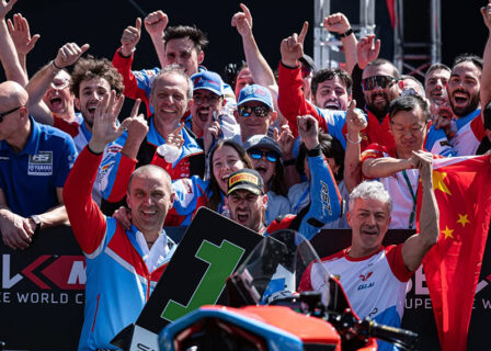 Supersport, Interview Valentin Debise, apr&egrave;s ses victoires sur la ZXMOTO 820 RR au Portugal ! (1/3)