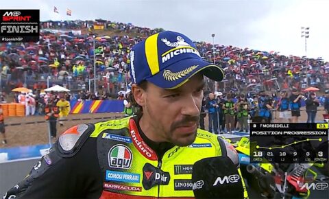 MotoGP, Jerez, Sprint : Franco Morbidelli (Ducati/3) "&Agrave; chaud"