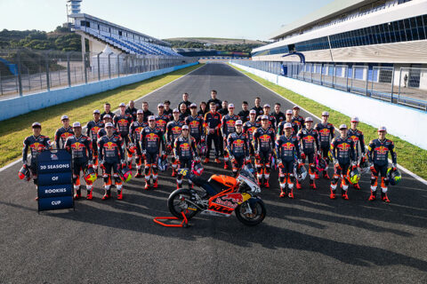 Les essais de Jerez lancent la Red Bull MotoGP Rookies Cup 2026