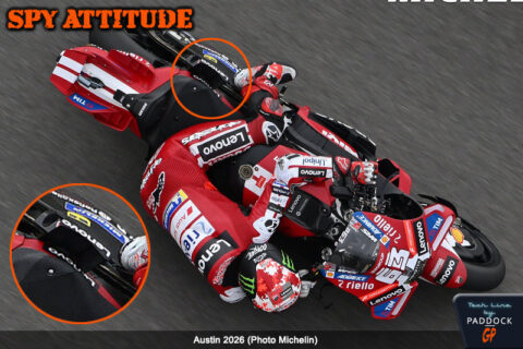 "Spy Attitude" Technique MotoGP : Quand Ducati se met &agrave; copier Aprilia...