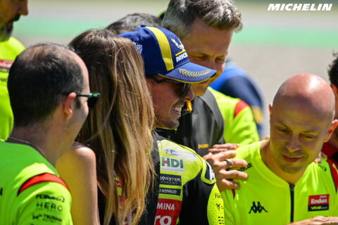 MotoGP, France, Course : Johann Zarco (Honda/1) ? à chaud ?