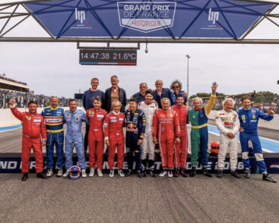 F1 : Prost, Villeneuve, Gasly et Hadjar r&eacute;unis au Grand Prix de France Historique