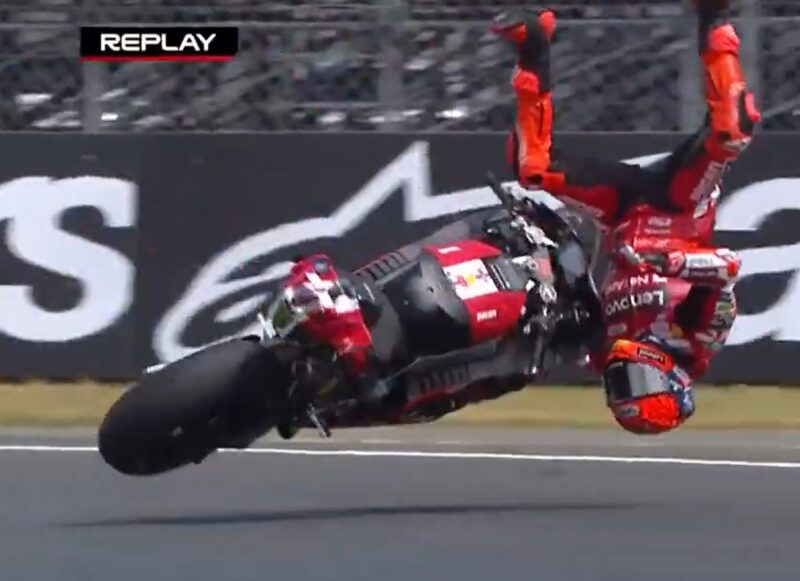 Marc Marquez bless&eacute;