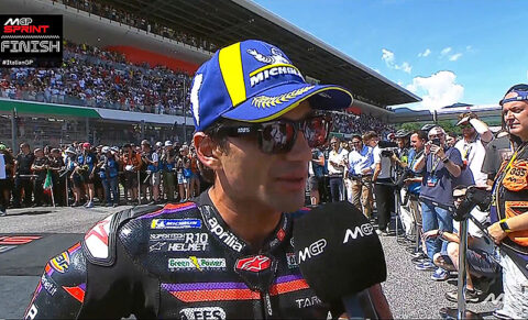 MotoGP, Italie, Mugello, Sprint : Jorge Martin (Aprilia/2) "&Agrave; chaud"