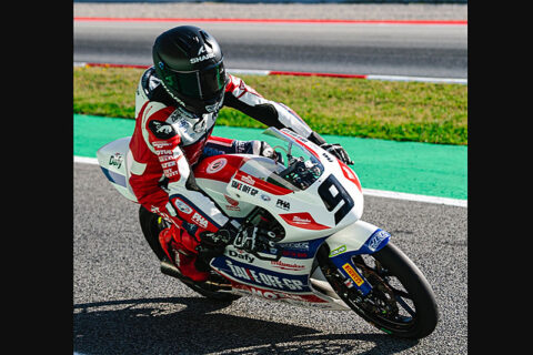 MotoJunior 2026 Barcelone Qualifications : Antoine Nativi (JEG Take Off GP) en premi&egrave;re ligne !