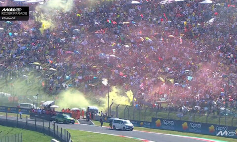 MotoGP, Italie Mugello, Parade LIVE : La charrette version toscane !