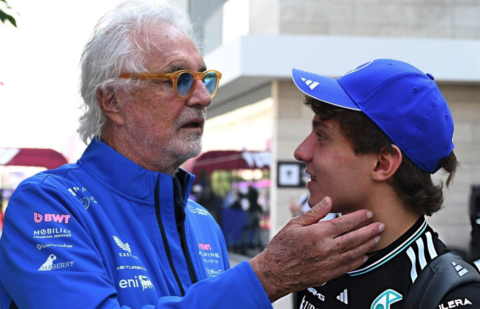 F1 : Briatore sous le charme : &laquo; Antonelli est un ph&eacute;nom&egrave;ne n&eacute;, comme Valentino Rossi &raquo;
