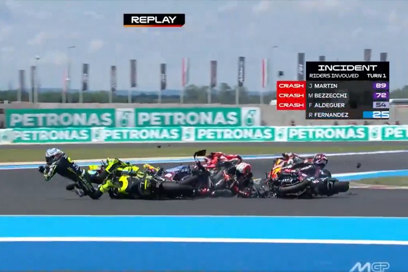Aprilia Crash