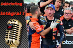 MotoGP Hongrie J3, Débriefing Pedro Acosta (KTM/2) : "Il y a eu quelques contacts, mais toujours dans les limites du règlement", etc. (Intégralité)