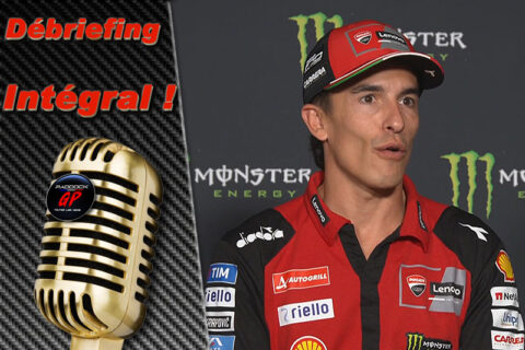 MotoGP Tch&eacute;quie Brno J0, D&eacute;briefing Marc Marquez (Ducati/5) : "sur le papier, ce sera une moto plus facile", etc. (Int&eacute;gralit&eacute;)