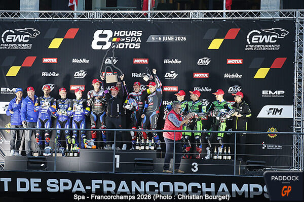 8 Heures de Spa : le BMW Motorrad World Endurance Team s'impose &agrave; domicile