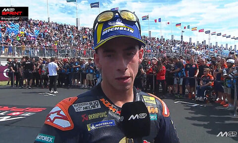 MotoGP, Hongrie, Sprint : Pedro Acosta (KTM/2) "&Agrave; chaud"