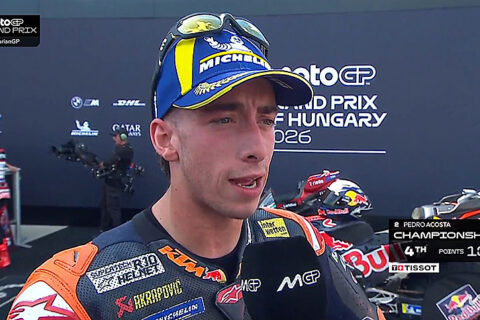 MotoGP, Hongrie, Grand Prix : Pedro Acosta (KTM/2) "À chaud"