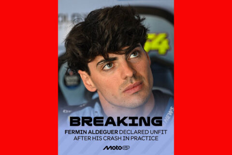 MotoGP Assen BREAKING NEWS : Fermin Aldeguer forfait apr&egrave;s une vert&egrave;bre fractur&eacute;e !