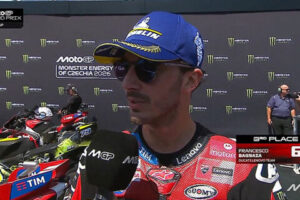 MotoGP, Brno, GP : Francesco Bagnaia (Ducati/3) "À chaud"