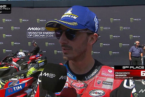 MotoGP, Brno, GP : Francesco Bagnaia (Ducati/3) "À chaud"