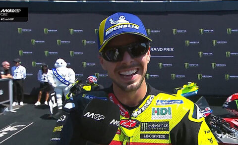 MotoGP, Brno, Qualifications : Fabio Di Giannantonio (Ducati/2) "&Agrave; chaud"