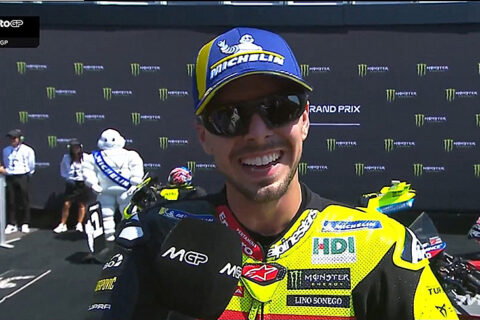 MotoGP, Brno, Qualifications : Fabio Di Giannantonio (Ducati/2) "À chaud"