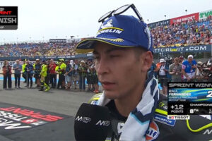 MotoGP, Assen, Sprint : Raul Fernandez (Aprilia/1) "&Agrave; chaud"