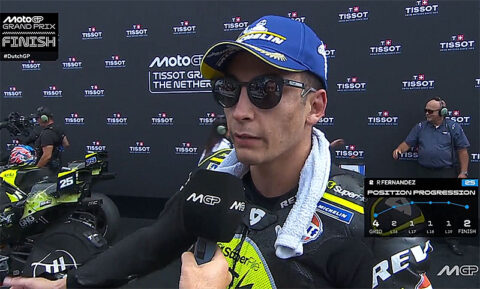 MotoGP, Assen, Grand Prix : Raul Fernandez (Aprilia/2) "&Agrave; chaud"