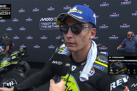 MotoGP, Assen, Grand Prix : Raul Fernandez (Aprilia/2) "&Agrave; chaud"