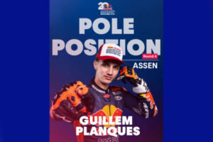 Red Bull MotoGP Rookies Cup : Apr&egrave;s le podium, la pole pour Guillem Planques !