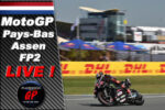 MotoGP Assen FP2 LIVE : Tripl&eacute; Aprilia ! !