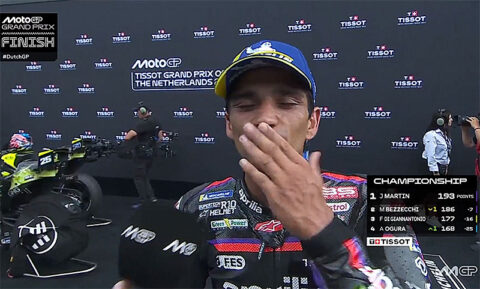 MotoGP, Assen, Grand Prix : Jorge Martin (Aprilia/3) "&Agrave; chaud"