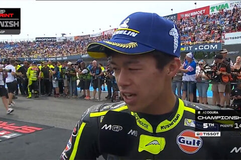 MotoGP, Assen, Sprint : Ai Ogura (Aprilia/2) "&Agrave; chaud"