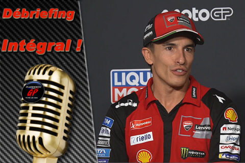 MotoGP Germany Day 0, Marc Marquez (Ducati/5) debriefing: "I'm not Superman!", etc. (Full report)