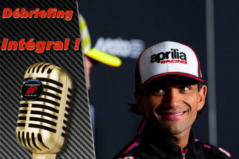 MotoGP Allemagne J0, D&eacute;briefing Jorge Martin (Aprilia/1) : "Je ne veux pas entrer trop dans les d&eacute;tails", etc. (Int&eacute;gralit&eacute;)