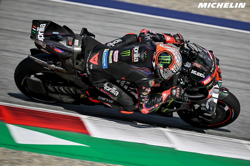 MotoGP Autriche J3, Marco Bezzecchi (Aprilia/3) : « Hier, Acosta m’a aidé, mais aujourd’hui, je l’ai mérité »